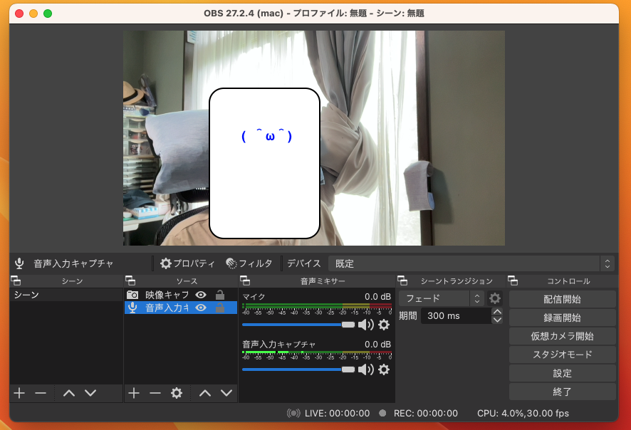 配信中継サーバ開発2：ffmpegを用いたyoutubeへのテスト配信とローカルデバッグ環境の構築